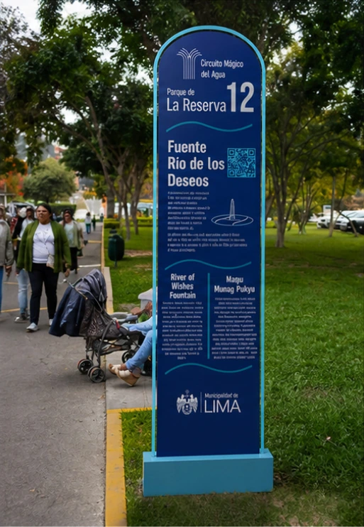 Mockup propuesto: Fuente Río de los Deseos