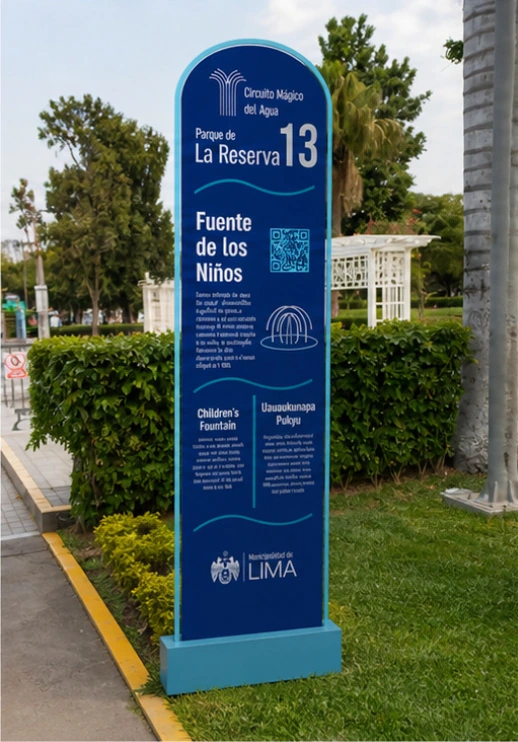 Mockup propuesto: Fuente de los Niños