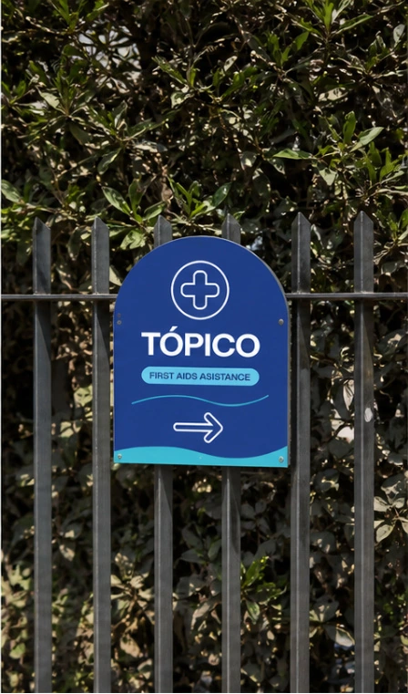 Mockup propuesto: Localización del tópico