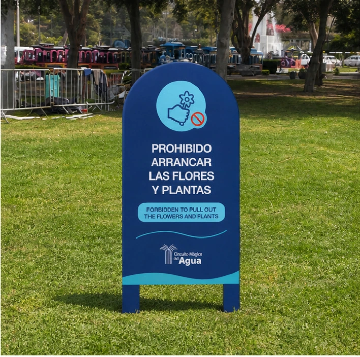 Mockup propuesto: Protección de flores y plantas