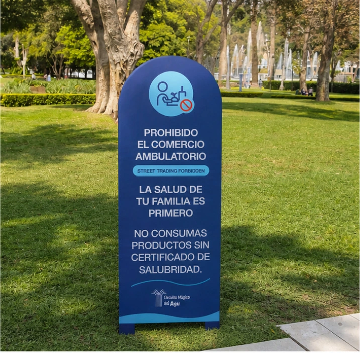 Mockup propuesto: Restricción del comercio ambulatorio