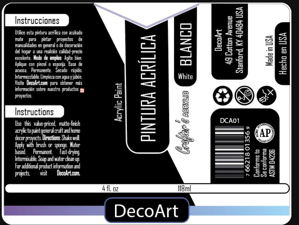 Sistema digital de etiqueta para Crafter's Acrylic